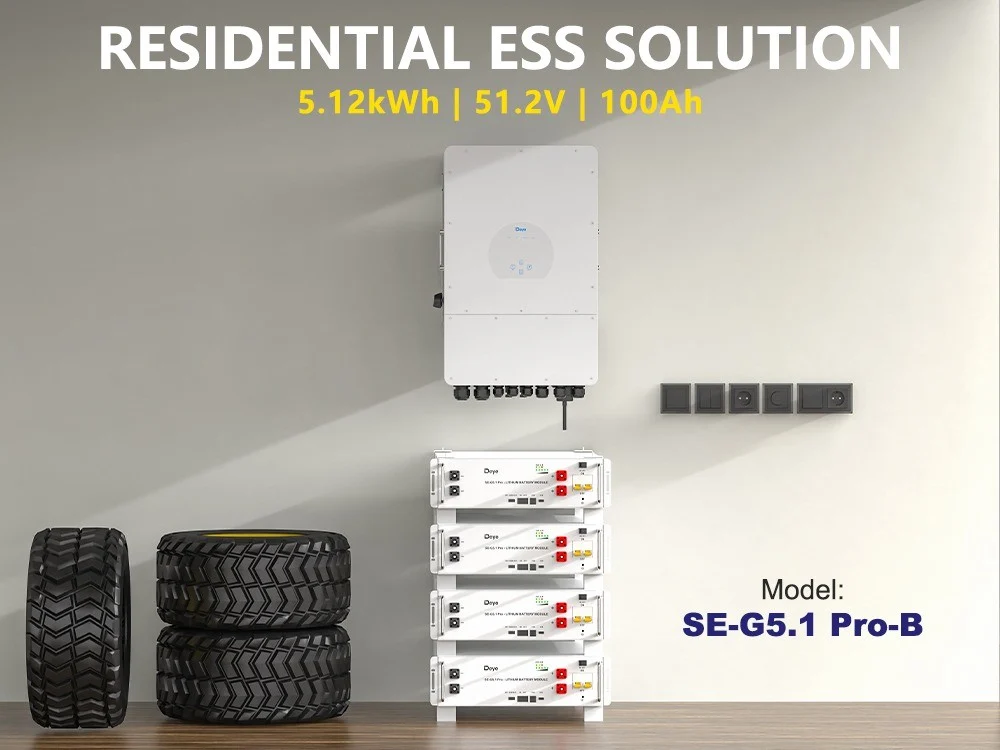 Deye SE-G5.1 Pro-B, akumulator 5,12kWh, LFP (LV)