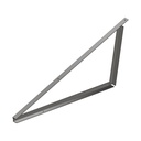 EMS Trójkąt pionowy 25 stopni, 40x40x4 (mm)