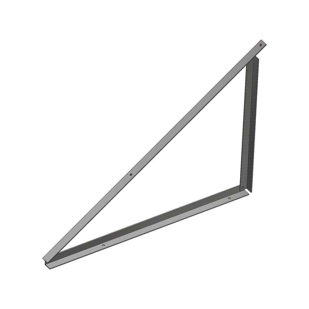 EMS Vertical triangle 35 degrees, 40x40x4 (mm)
