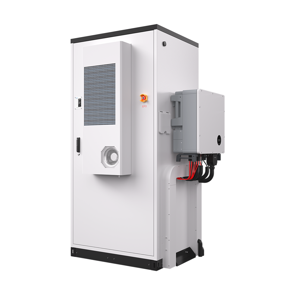 KStar Hybrid inverter: 50KW + battery cabinet 102.4kwh, WIFI plug, Battery cables, Build-in EMS