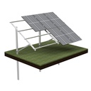 [KG_JPV 2x3] KG Konstrukcja gruntowa jednopodporowa dla 6PV (2x3), układ PIONOWY, moduł do szerokości 114cm / wysokości 180cm