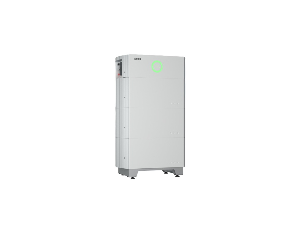 SAJ All in One zestaw: falownik hybrydowy HS2 10kW + magazyn energii 15kWh (HV5 Plus x 3) z podstawą