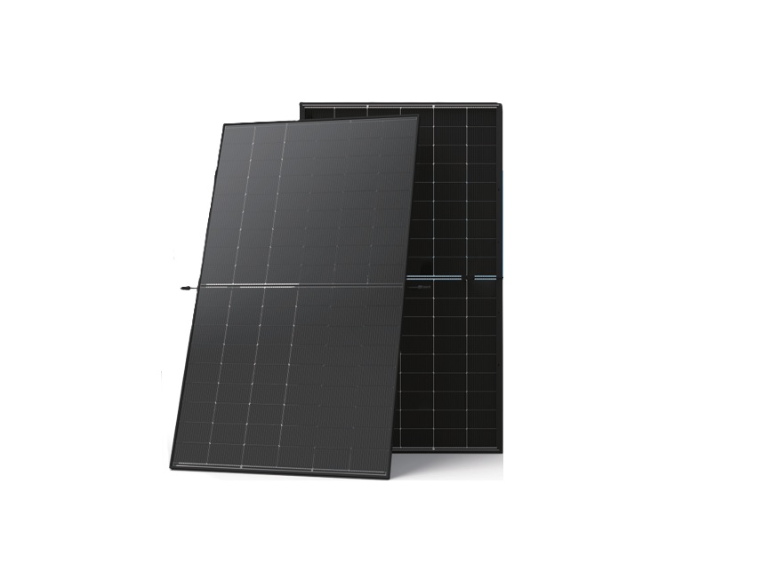 TRINA SOLAR NEG18RC.27 495Wp 1961x1134x30, BIFACIAL DUAL GLASS, N-Type, i-TOPCon, Clear black, czarna rama