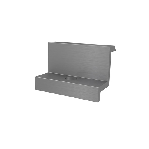 [800306-30S] EMS Klema końcowa H=30mm, L=51mm, srebrna, 4mm