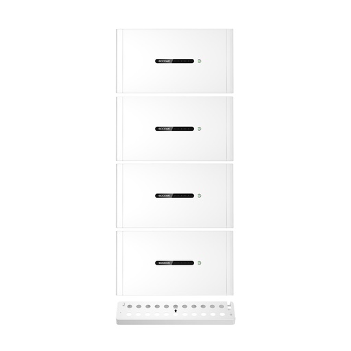 [GW_LX D5.0-20kWh+Base] Goodwe Lynx set: 4 x LX D5.0-10 V2 battery module (20kWh) with BMS + base