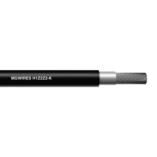 [80210] BG Przewód solarny 1m 6,0mm2 czarny H1Z2Z2